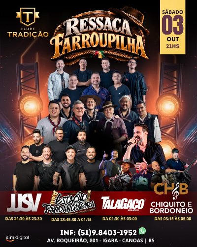 RESSACA FARROUPILHA :: CLUBE TRADIÇÃO