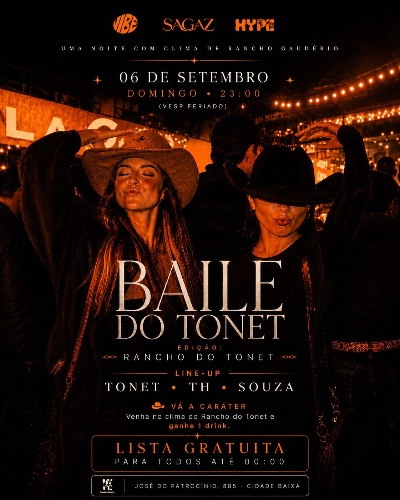 RANCHO DO TONET véspera feriado 06/09 - Cópia