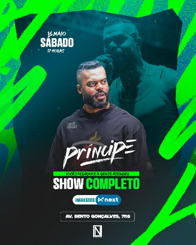 PRINCIPE SHOW COMPLETO | SÁBADO NA LN