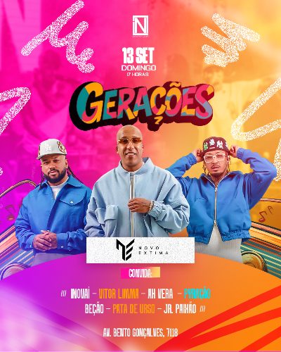 NOVO EXTIMA | GERAÇÕES