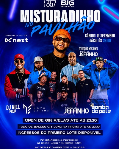 MISTURADINHO - JEFFINHO e NOVO EXTIMA