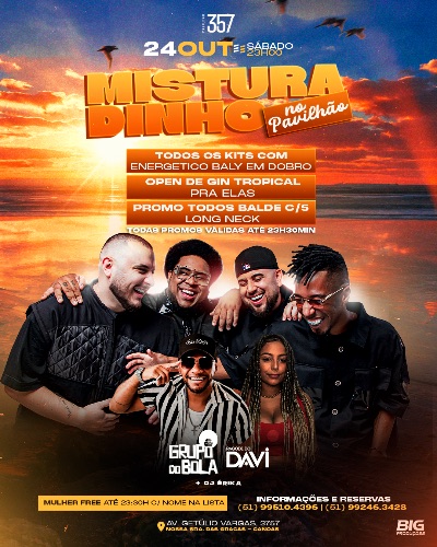 MISTURADINHO - GRUPO DO BOLA